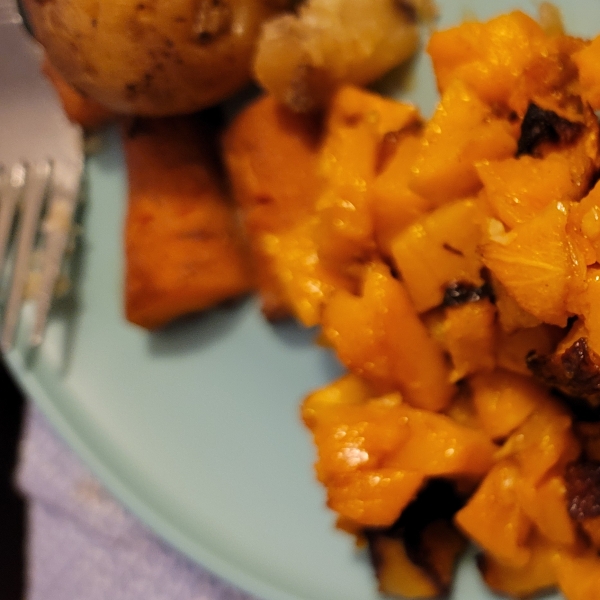 Simple Roasted Butternut Squash