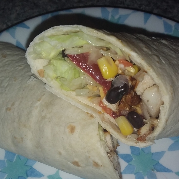 Southwestern Grilled Chicken Wraps