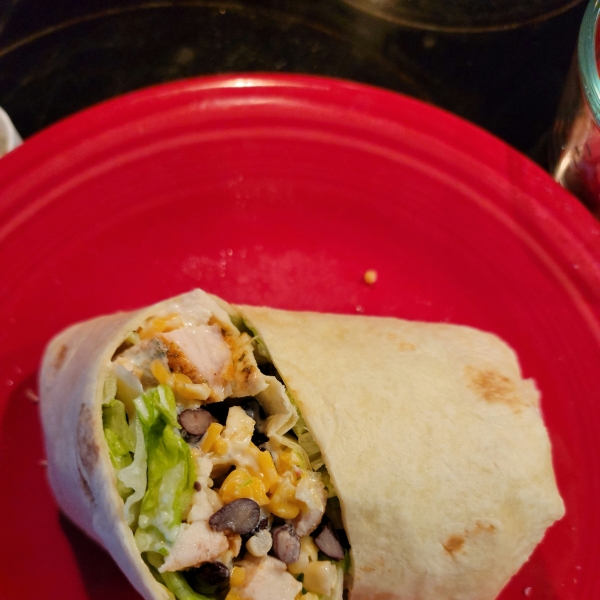 Southwestern Grilled Chicken Wraps