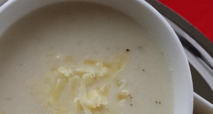 Cauliflower and White Cheddar Cheese Soup