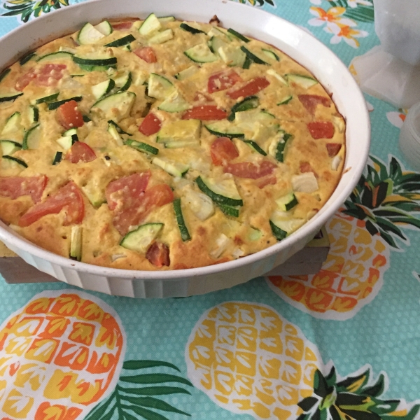 Zucchini Tomato Pie