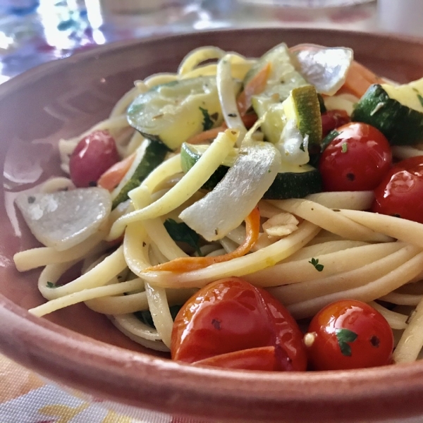 No-Cream Pasta Primavera