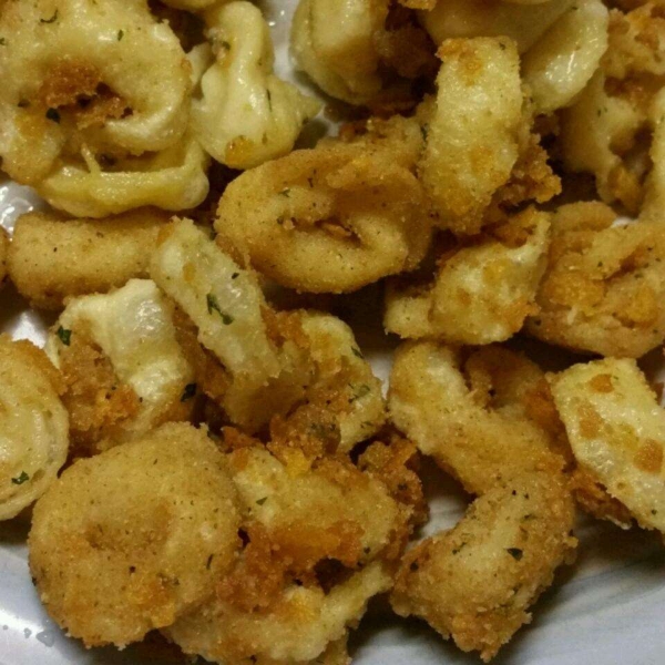 Tia and David's Deep-Fried Tortellini