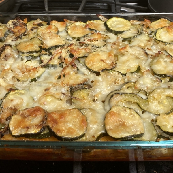 Roasted Zucchini Casserole