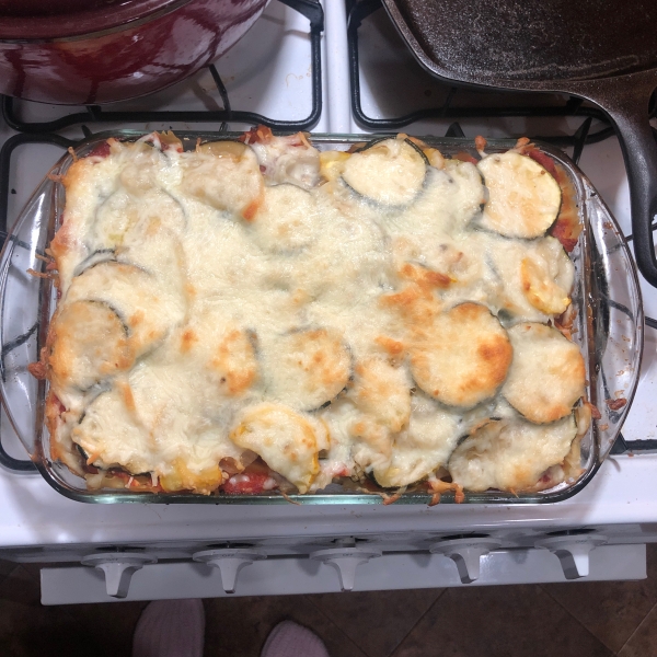 Roasted Zucchini Casserole