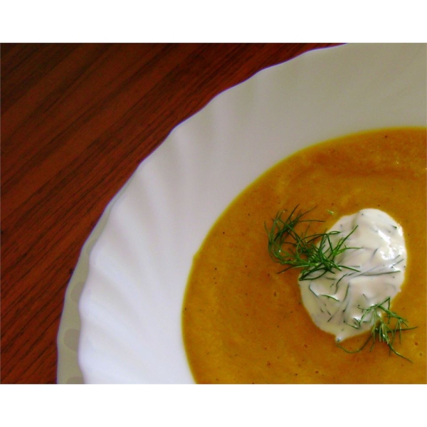 Smoked Carrot Bisque