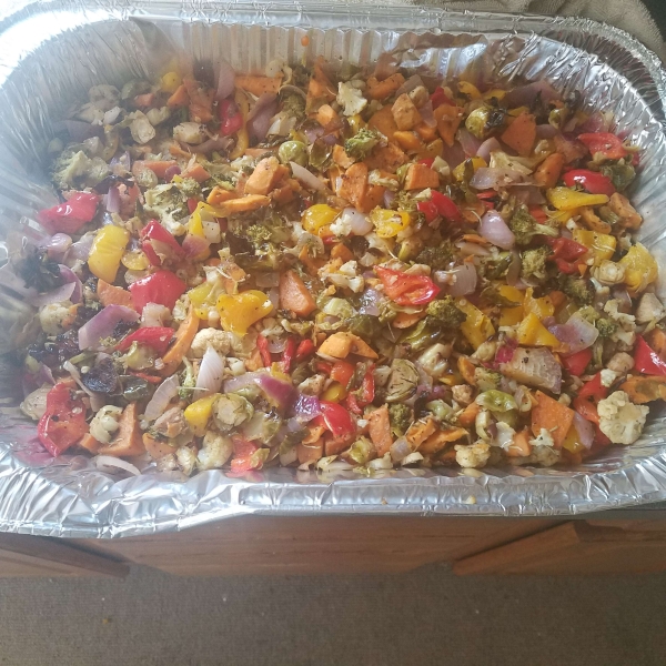 Roasted Vegetables for a Crowd