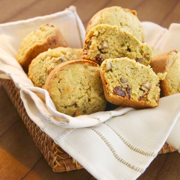 Spiced Zucchini Carrot Muffins