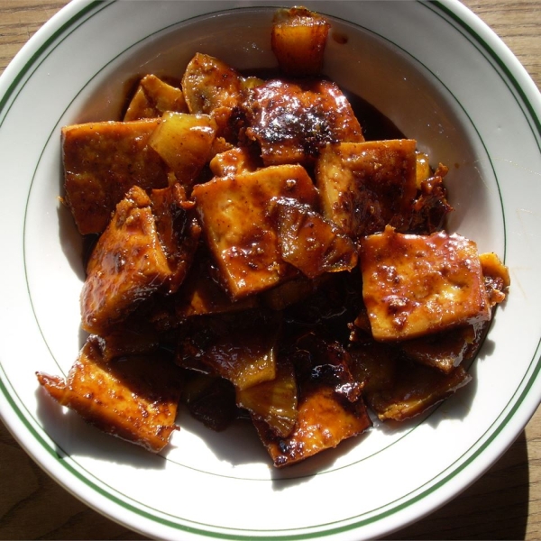 Maple Glazed Tofu