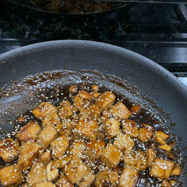 Maple Glazed Tofu