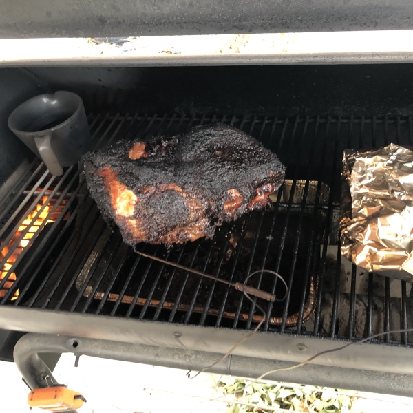 Smoked Apple Pork Butt