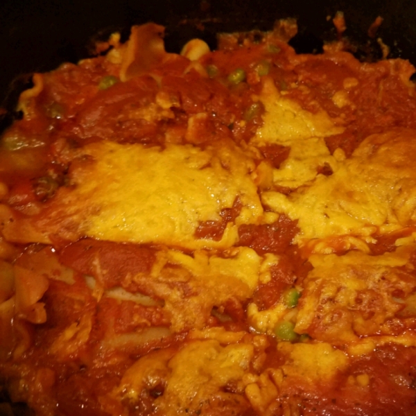 Easy Dutch Oven Cheese Lasagna