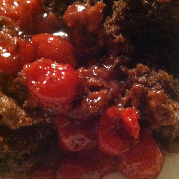 Cherry Chocolate Cobbler