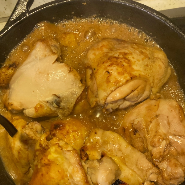 Adobo Chicken with Ginger