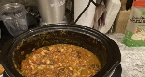 Slow Cooker Pumpkin Turkey Chili