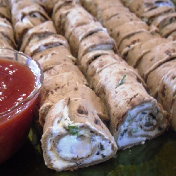 Mexican Cream Cheese Rollups