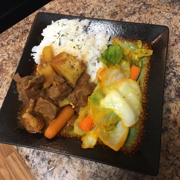 Pressure Cooker Goat Curry