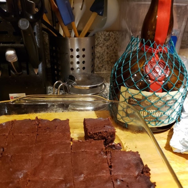 Grand Marnier Brownies