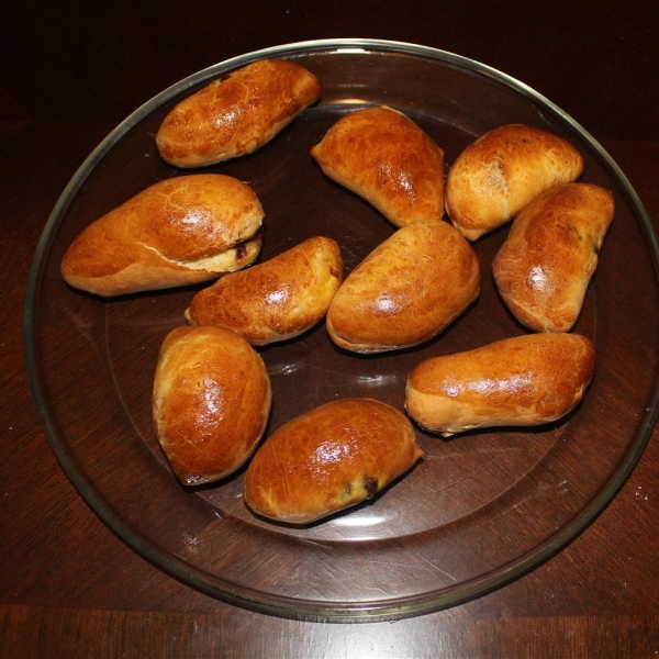Traditional Russian Pirozhki