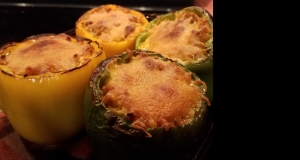 Acorn's Turkey-Stuffed Peppers