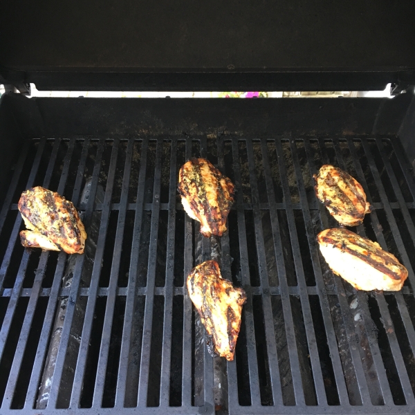 Grilled Tarragon Mustard Chicken