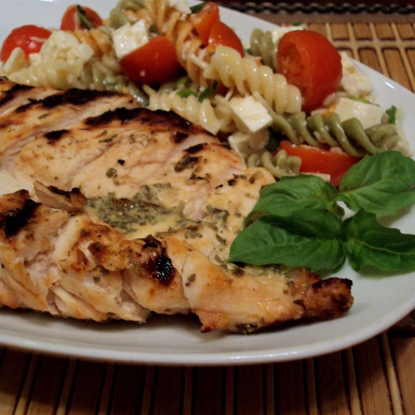 Grilled Tarragon Mustard Chicken