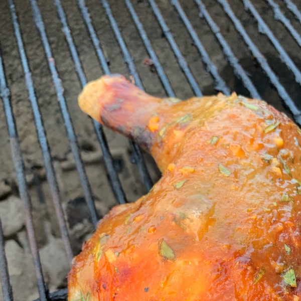 Grilled Tarragon Mustard Chicken