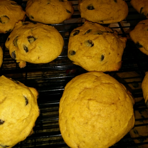 Crystal's Chocolate Chip Pumpkin Cookies