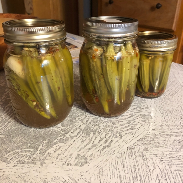 Grandma Oma's Pickled Okra