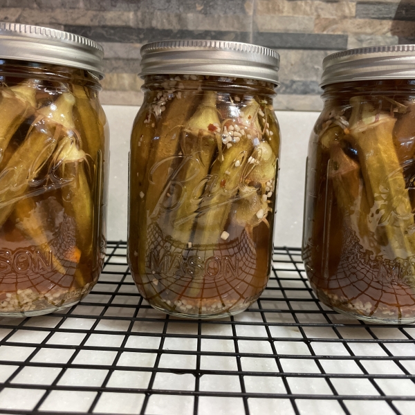 Grandma Oma's Pickled Okra