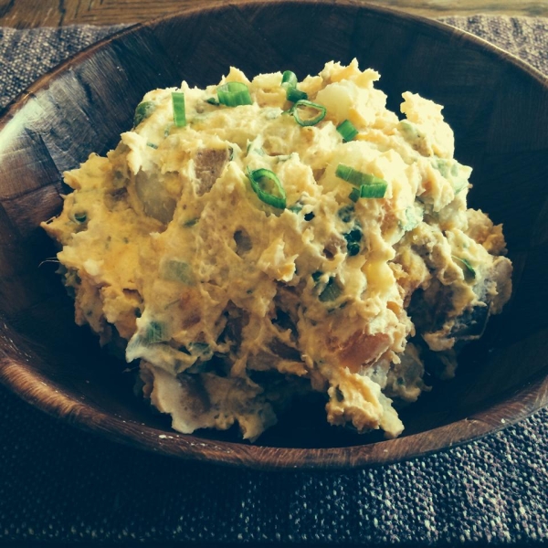 Sweet Potato-White Potato Salad