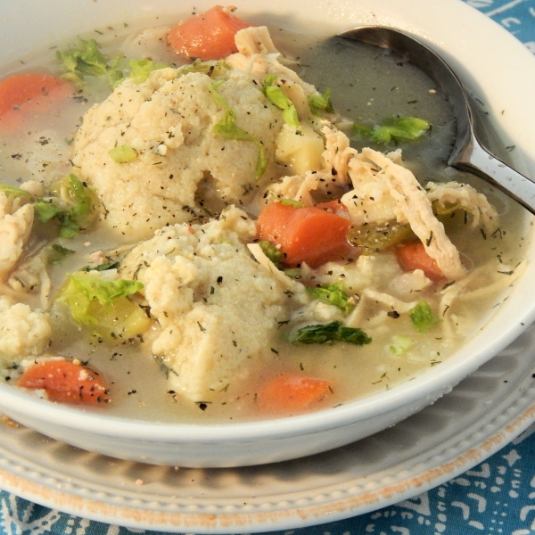 Bubbie's Hearty Matzo Ball Soup