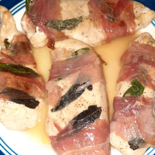 Sandy's Chicken Saltimbocca