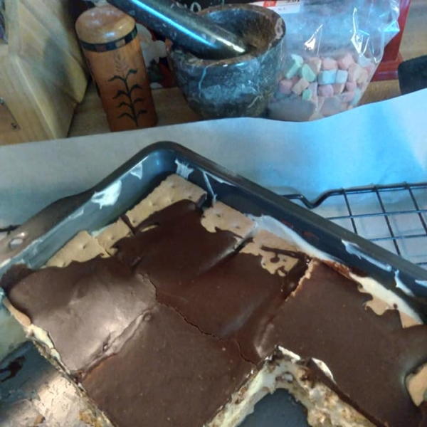 No-Bake Chocolate Eclair Cake