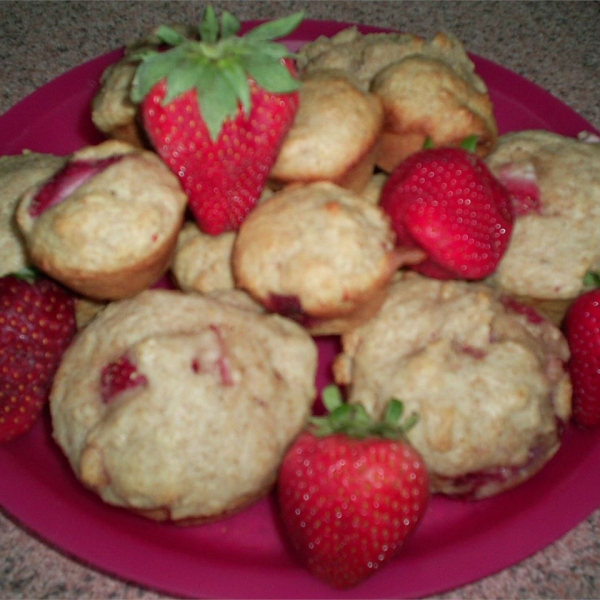 Freshly Fresh Strawberry Muffins
