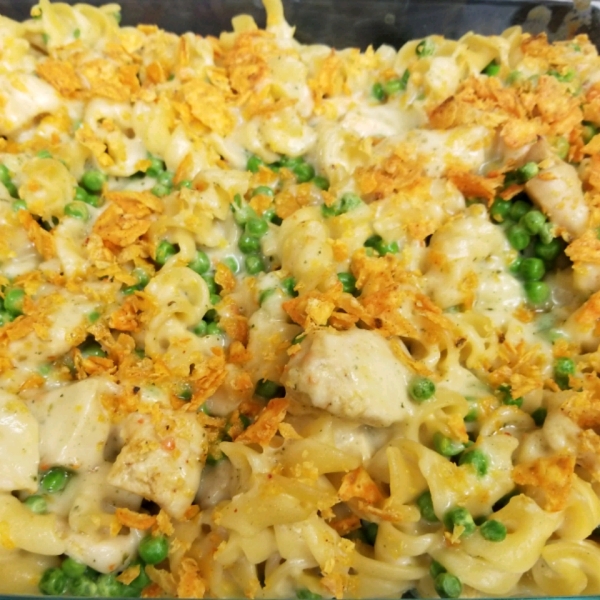 Rotini and Chicken Casserole