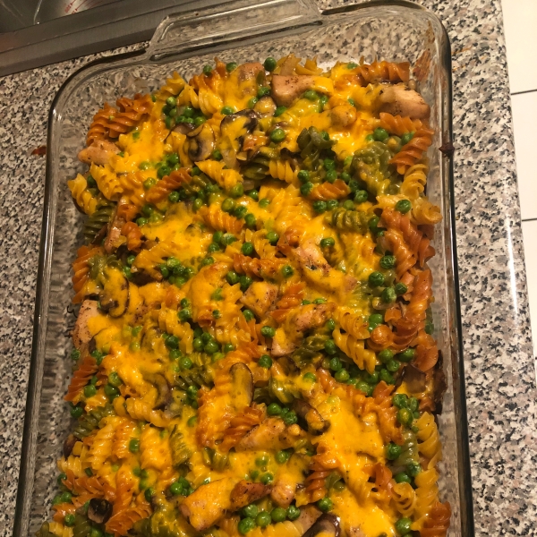 Rotini and Chicken Casserole