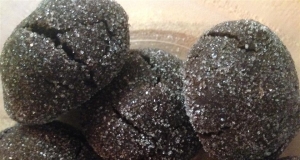 Dark Chocolate Molasses Cookies