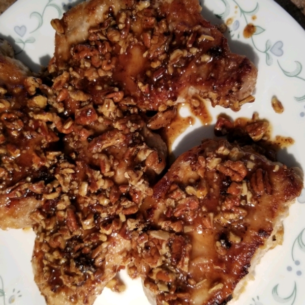 Awesome Honey Pecan Pork Chops