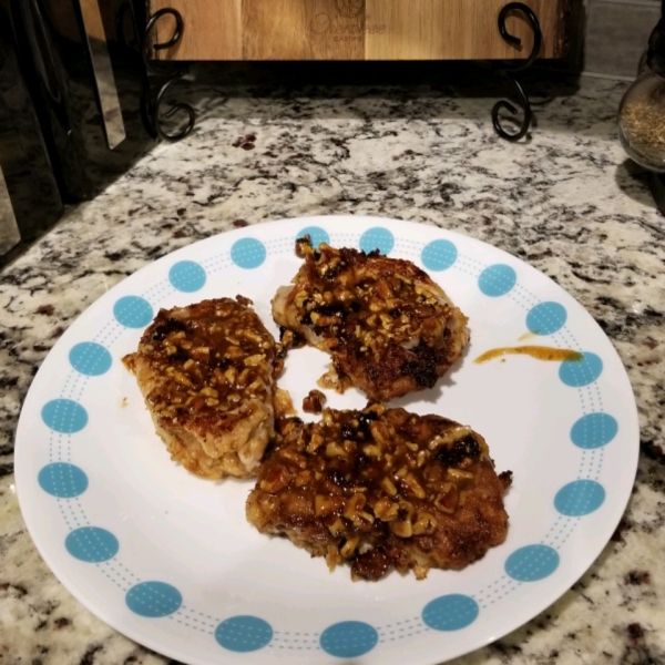 Awesome Honey Pecan Pork Chops