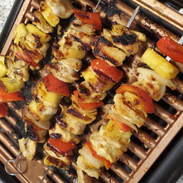 Caribbean-Inspired Grilled Chicken Kabobs