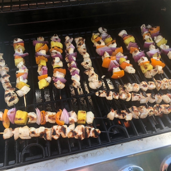 Caribbean-Inspired Grilled Chicken Kabobs