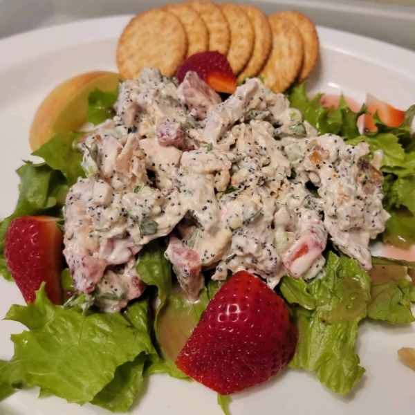 Strawberry Chicken Salad for Sandwiches