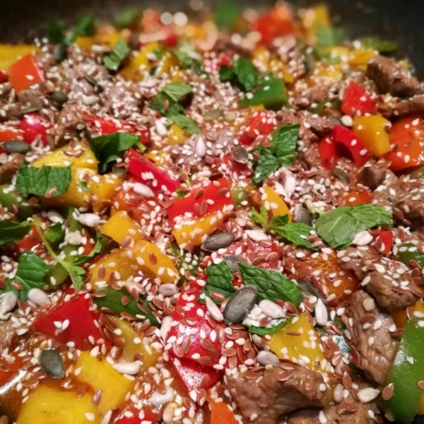 Pork and Pepper Stir Fry
