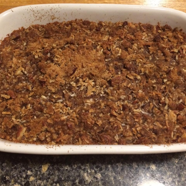 Sweet Potato Casserole with Coconut