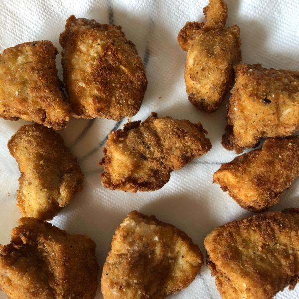 Parmesan Panko Chicken Poppers