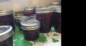 Sour Cherry Amaretto Jam