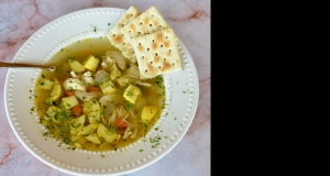 Low-Carb Chicken-Vegetable Soup