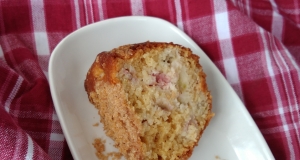 Rhubarb Coffee Cake