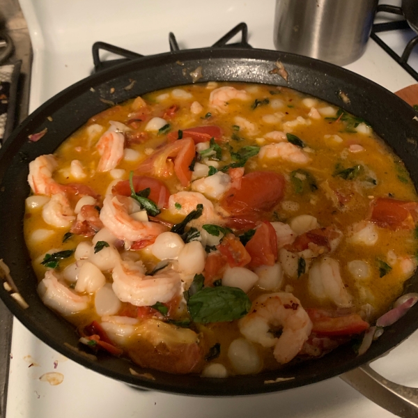 Shrimp Scampi with Angel Hair Pasta